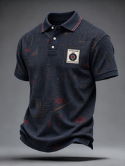 Men's Mods Culture UK Music Lover Printed polo shirt