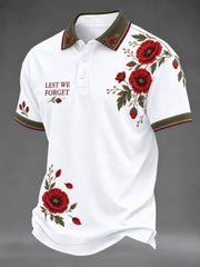 Men's Lest We Forget Printed Shirt