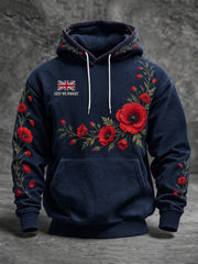 Men's Lest We Forget Printed Hoodie